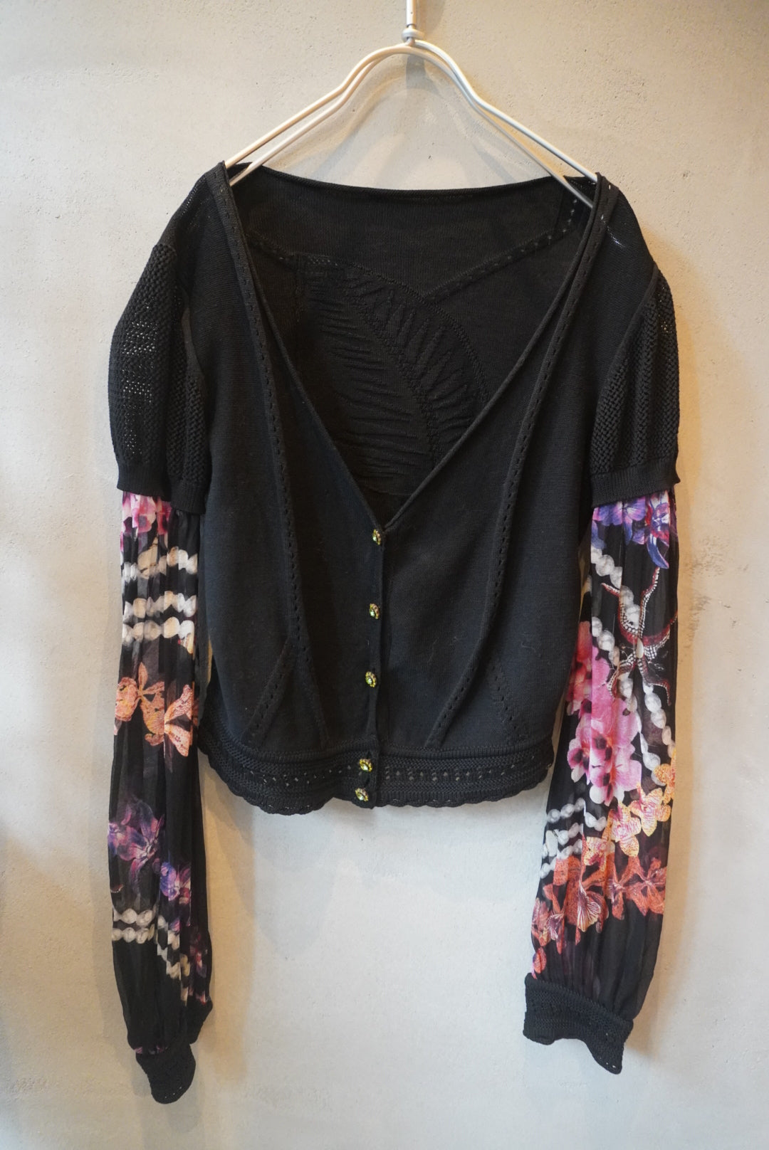 Flower cardigan