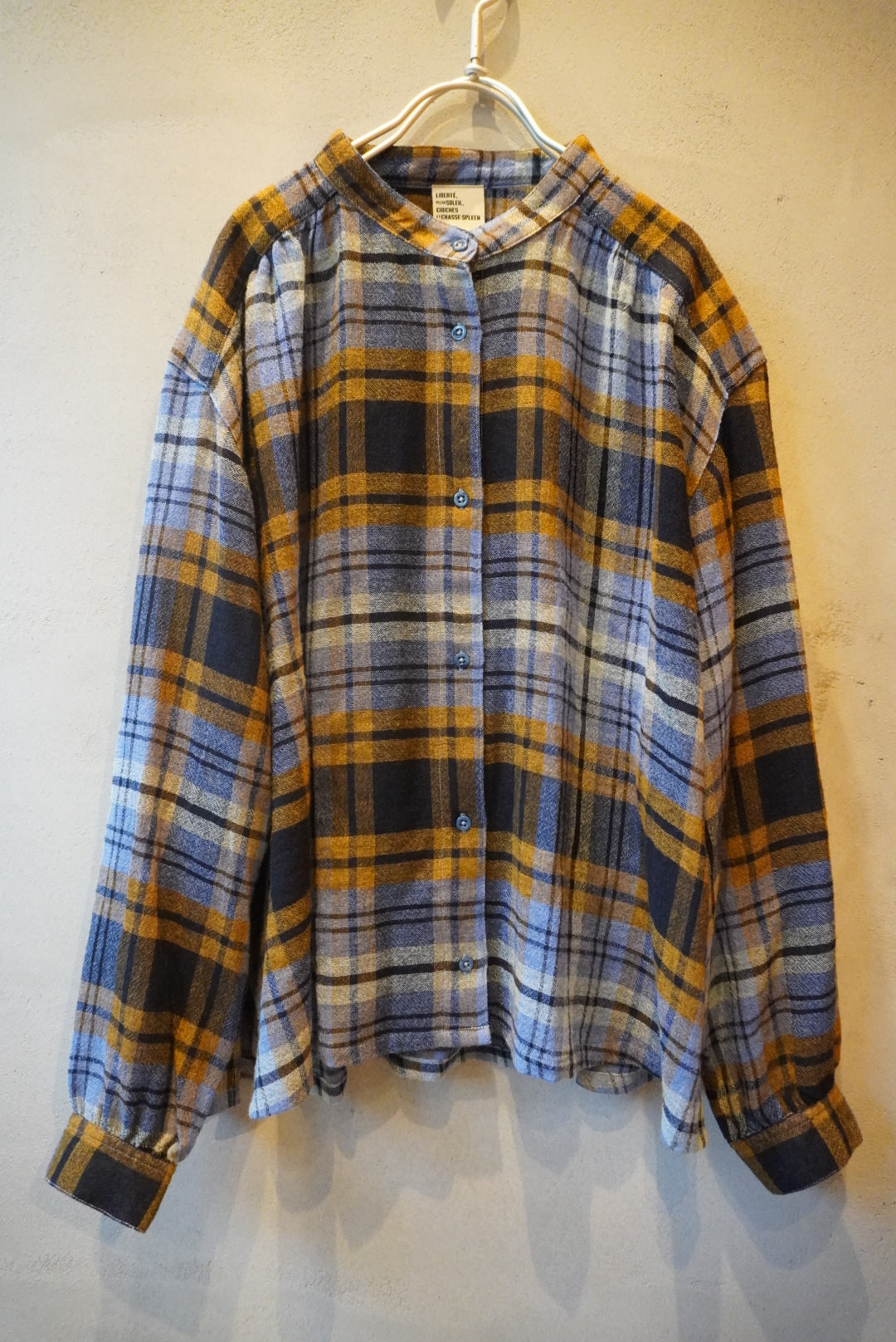 オーバーシルエットクロップドシャツ