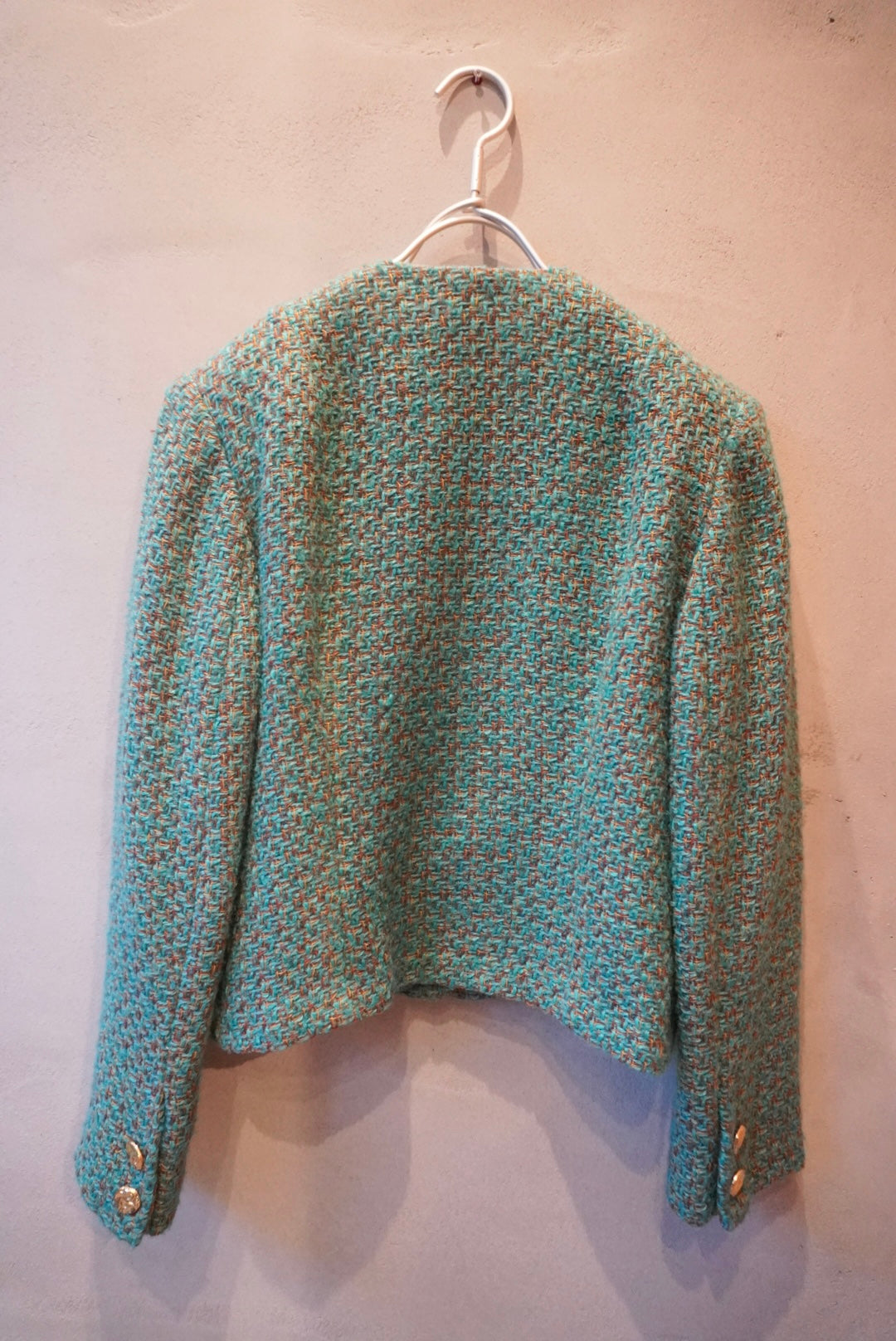 Vintage tweed cropped jacket