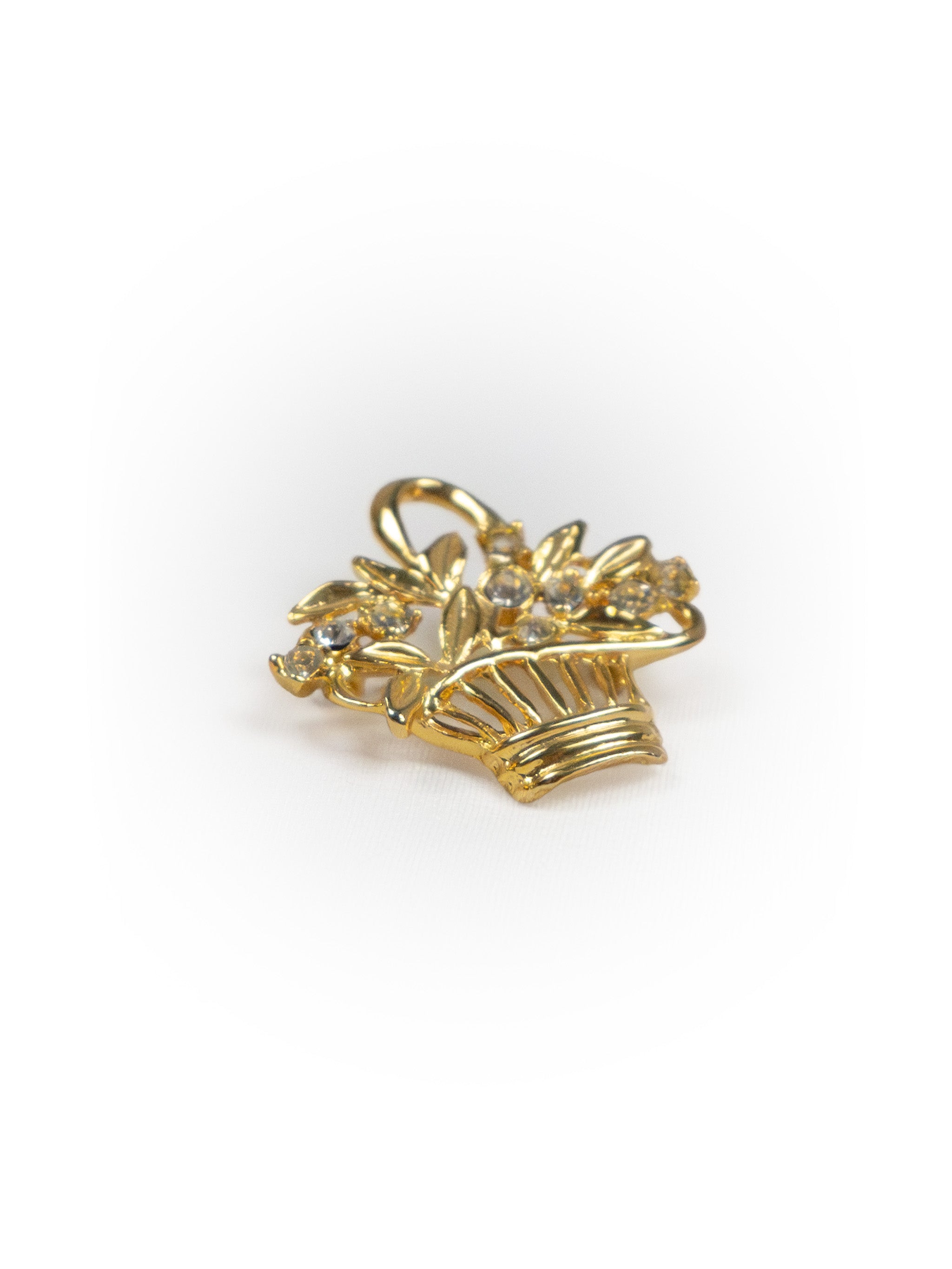 Flower Basket Brooch
