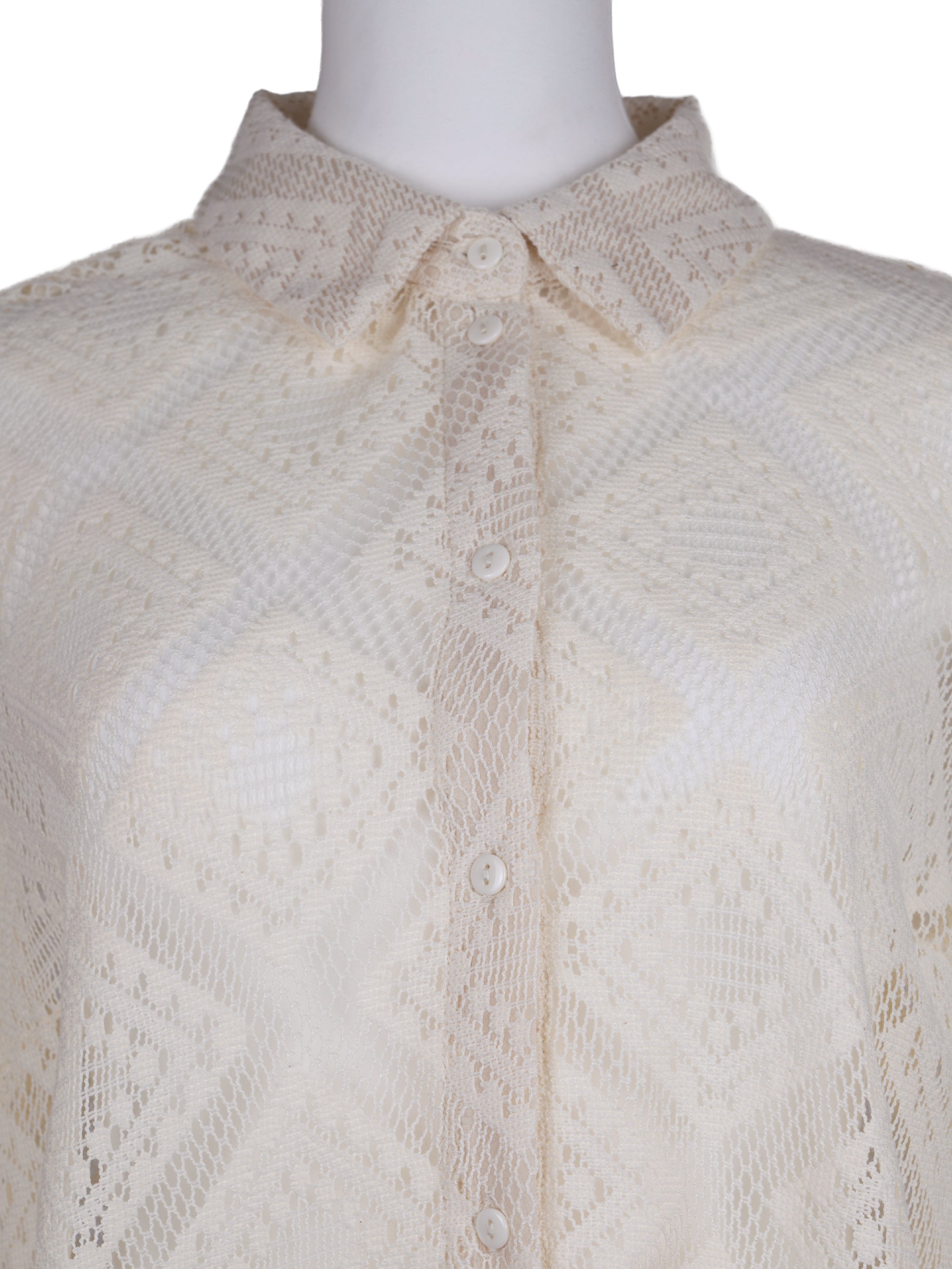 Square motif blouse
