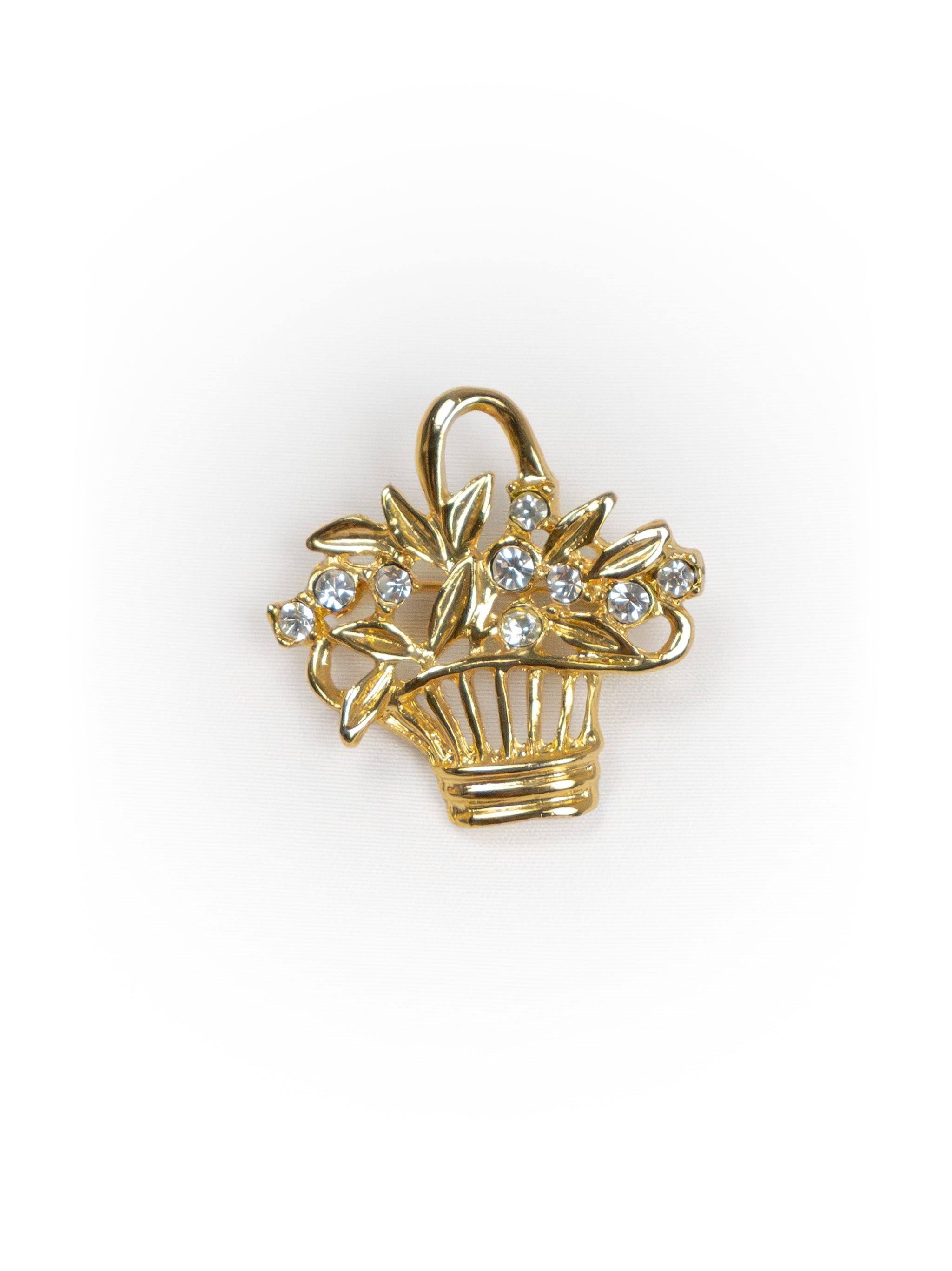 Flower Basket Brooch