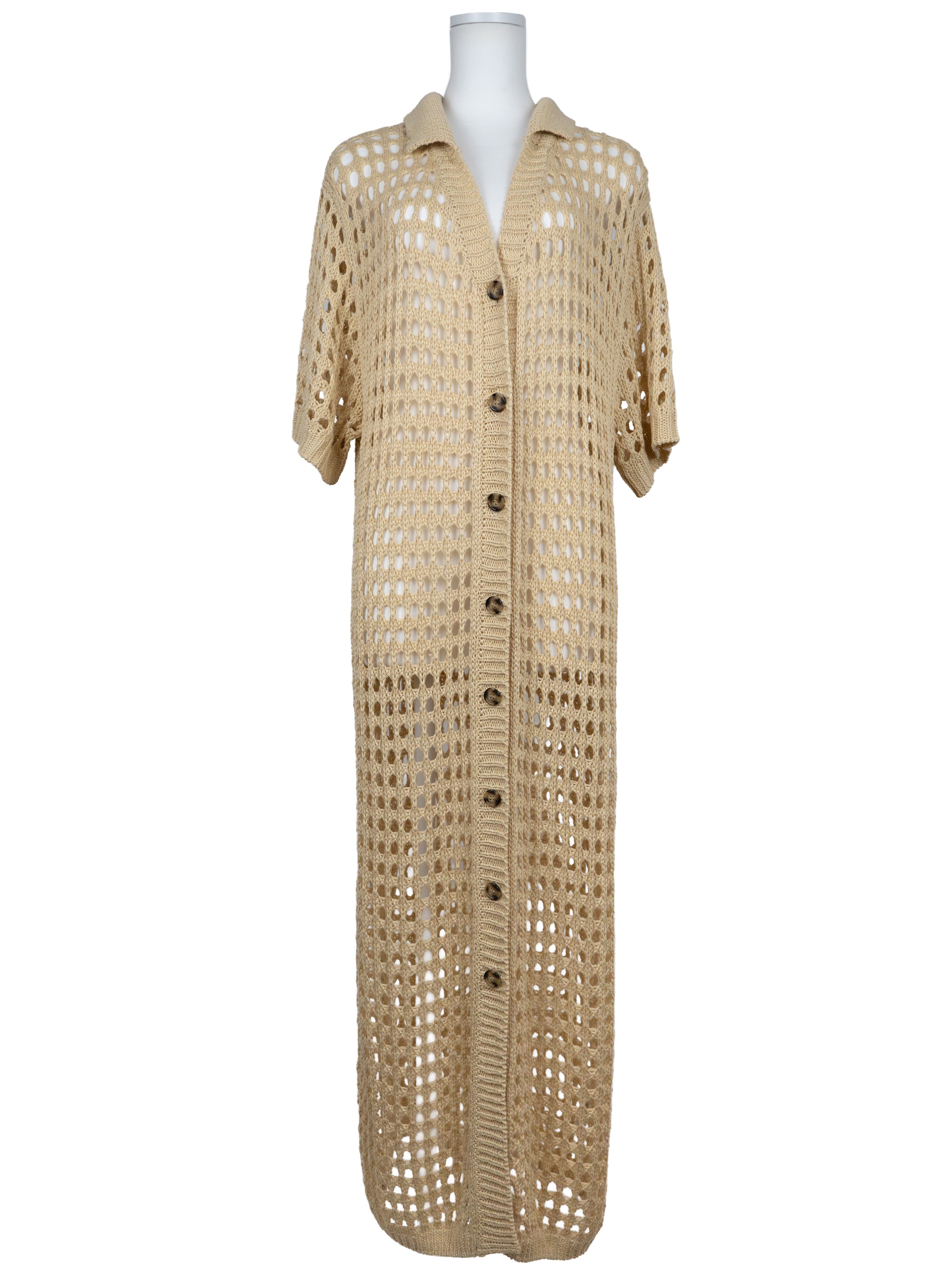 Classical knit gown