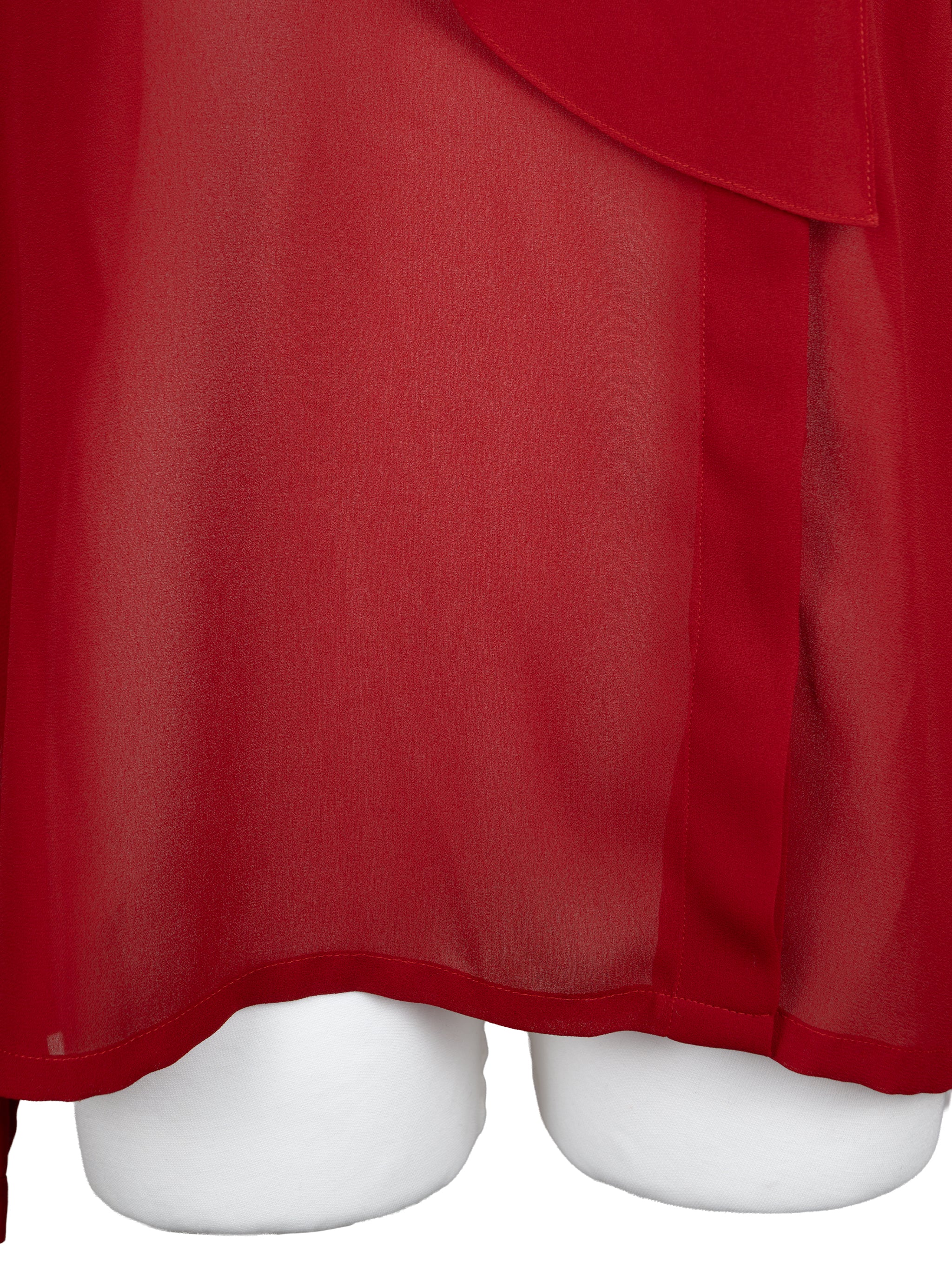 vintage chiffon blouse
