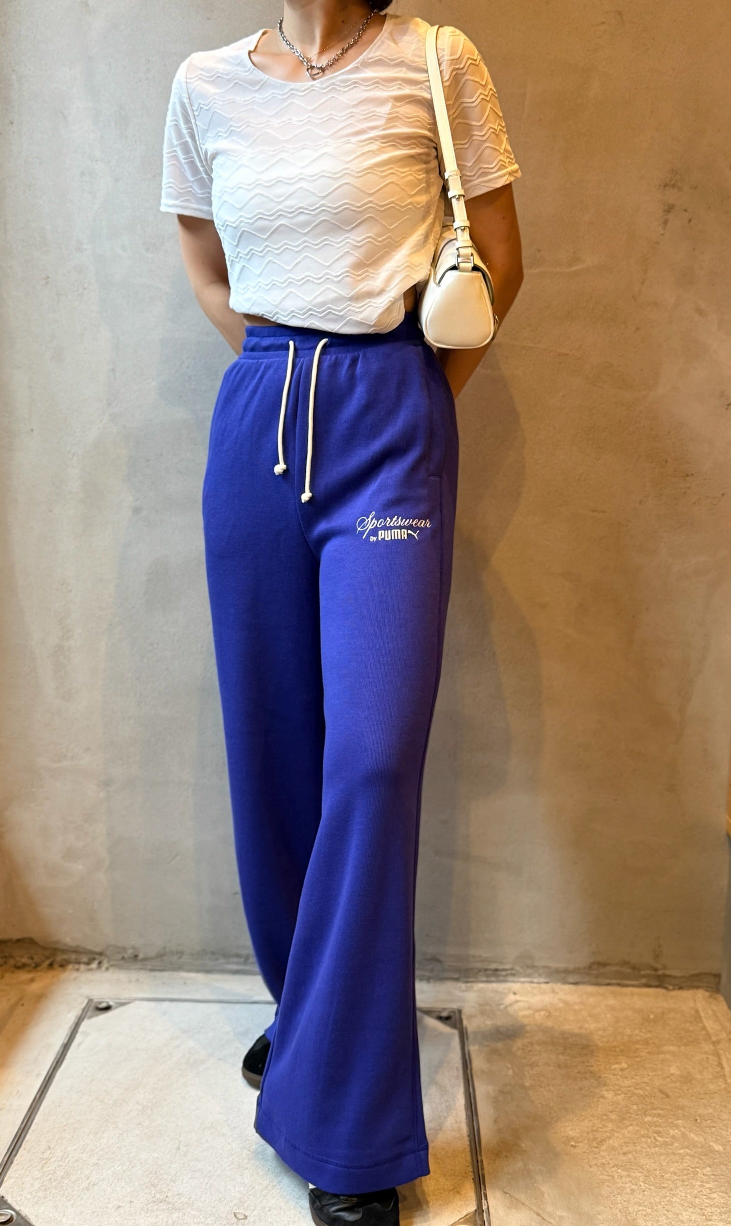VINTAGE PUMA RELAXED SWEAT PANTS