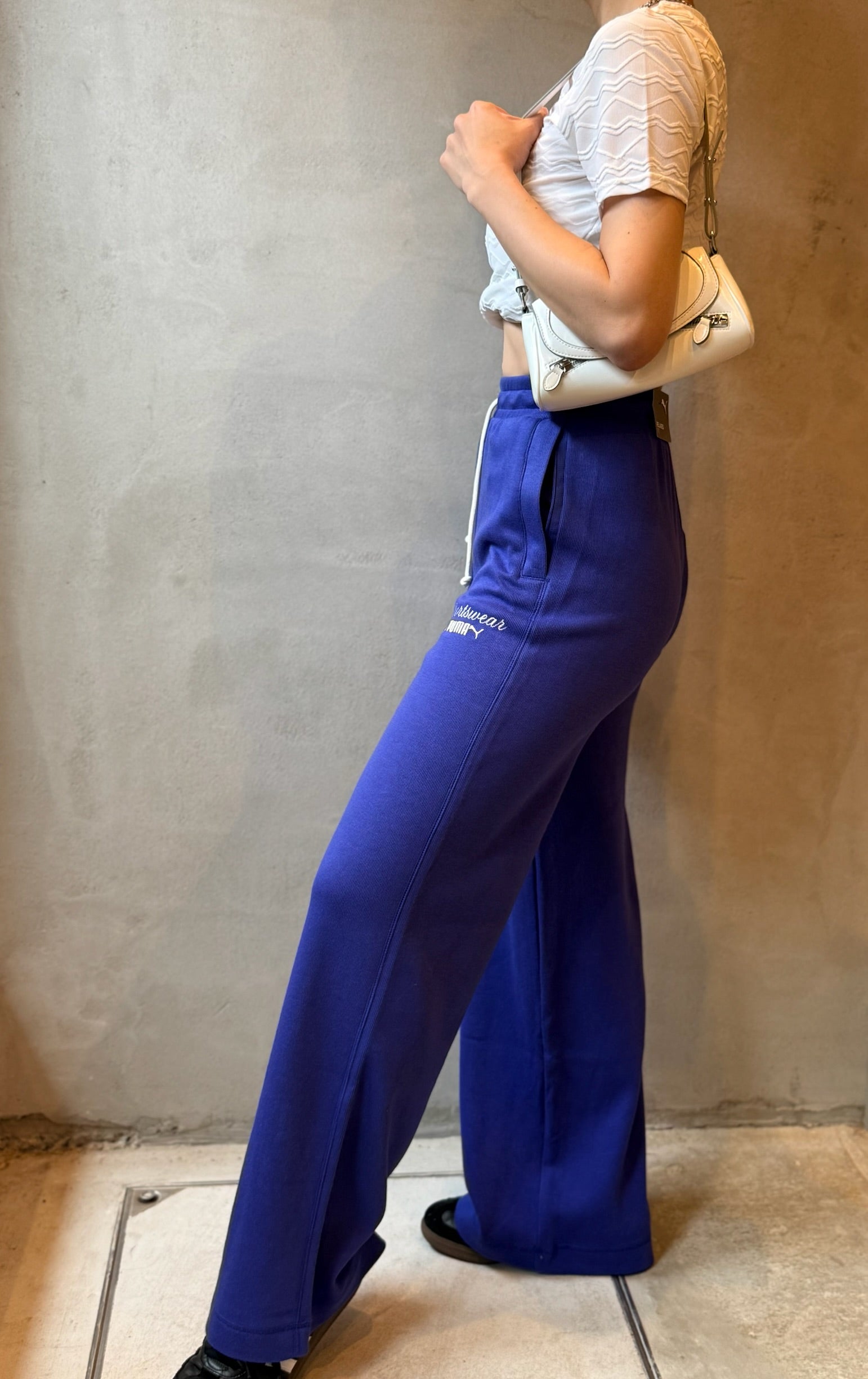 VINTAGE PUMA RELAXED SWEAT PANTS