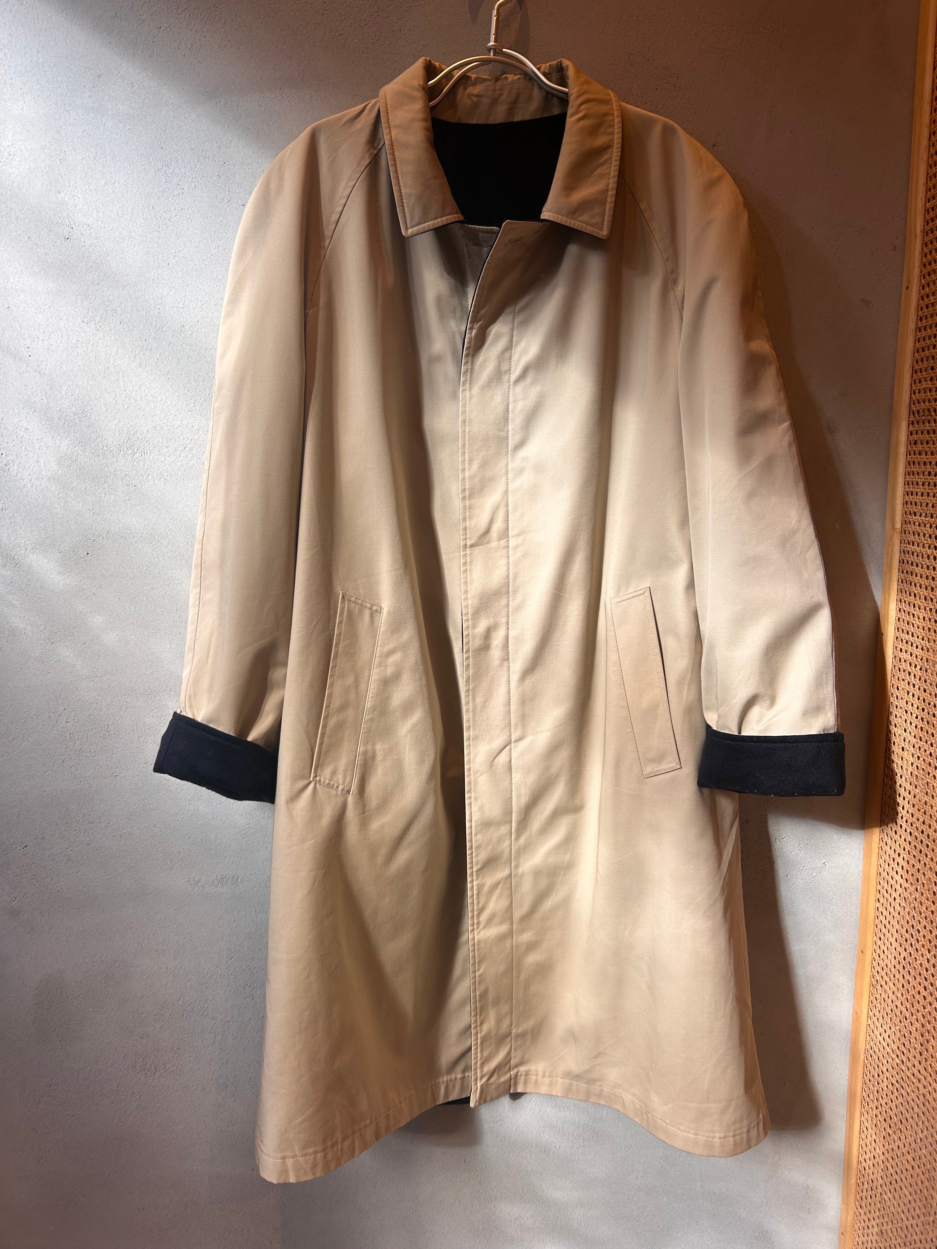 Beige reversible coat