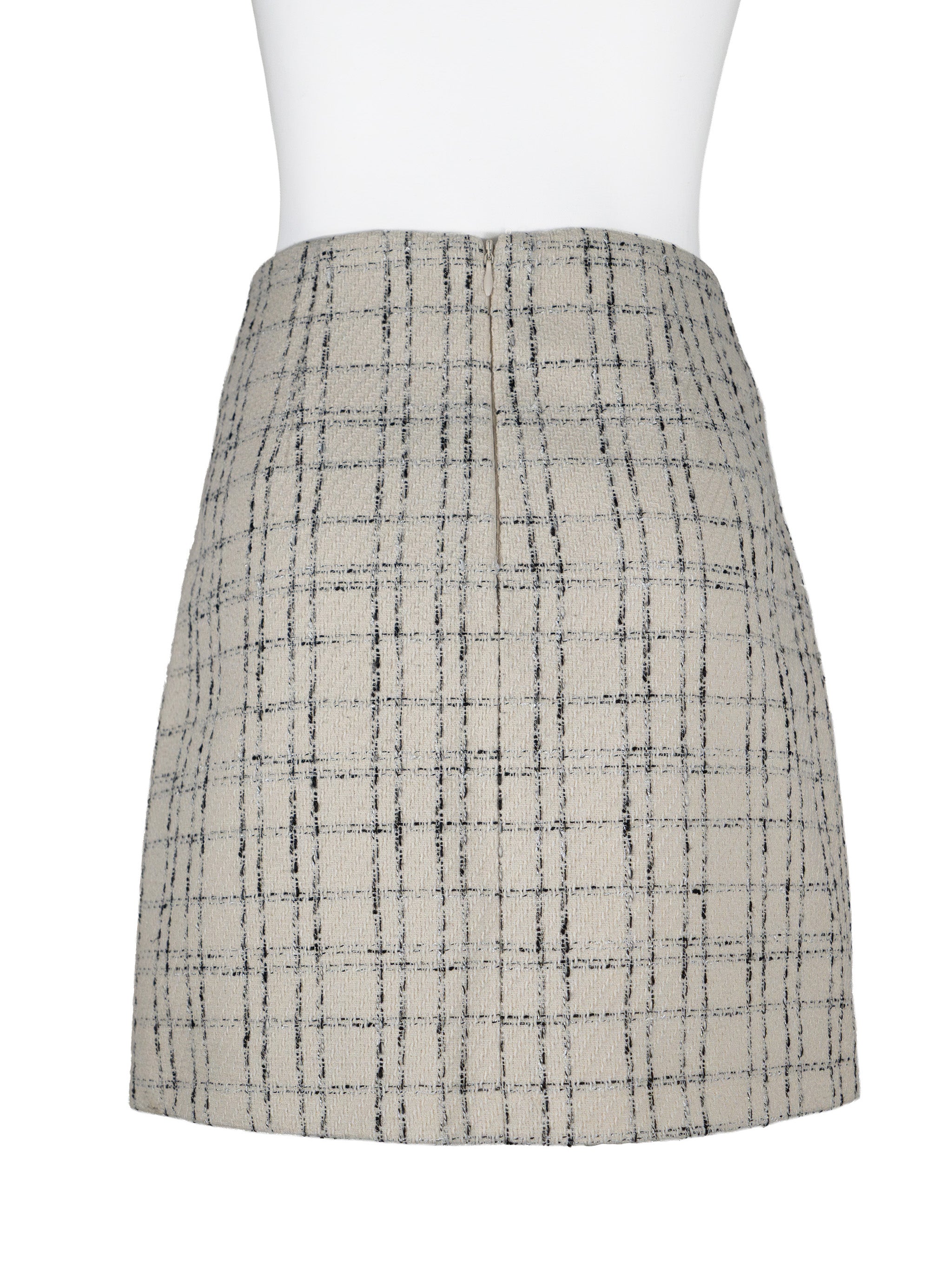French Style Checkered skirt