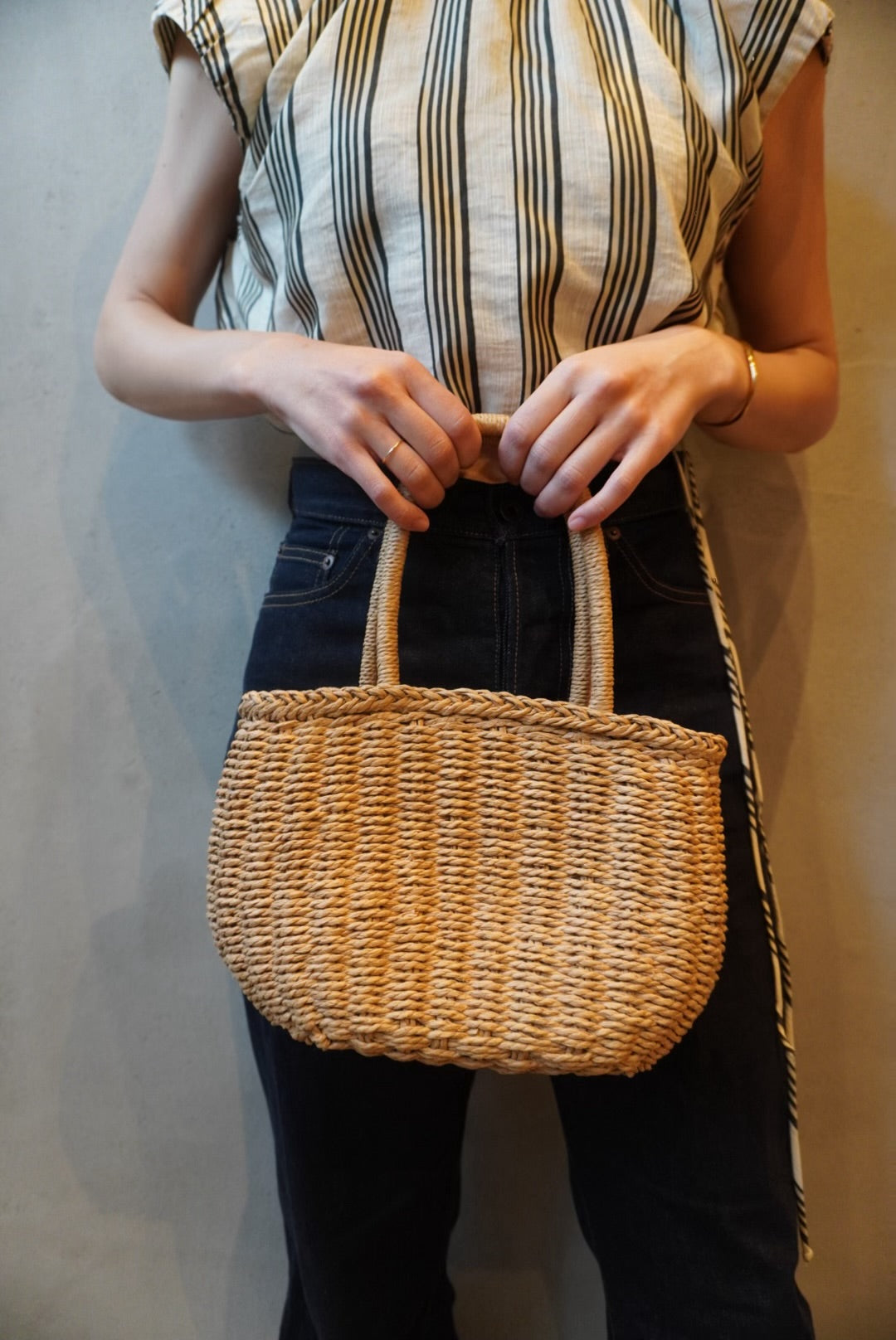 small basket bag
