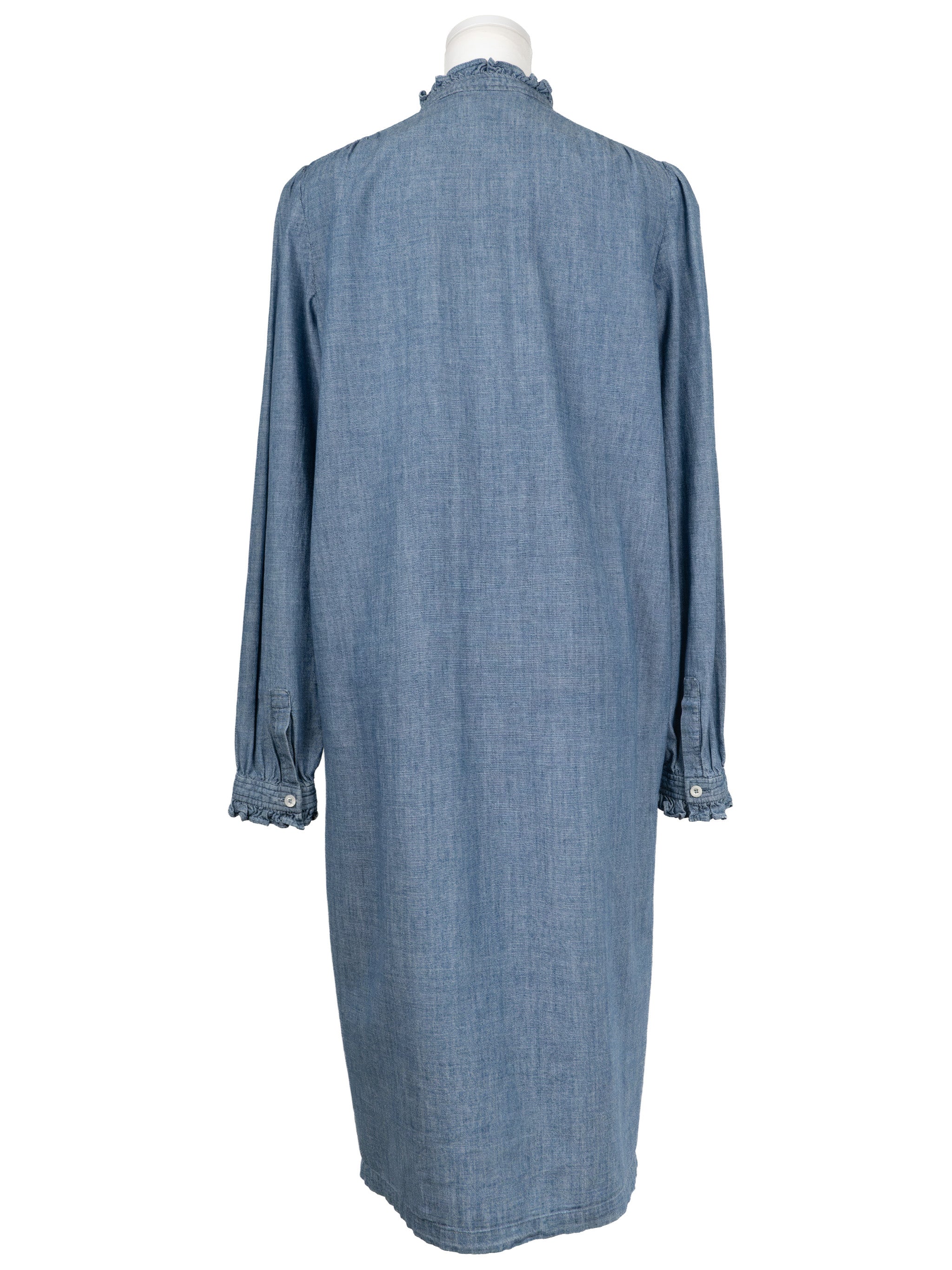 A.P.C. RUE MADAME DENIM LONG DRESS