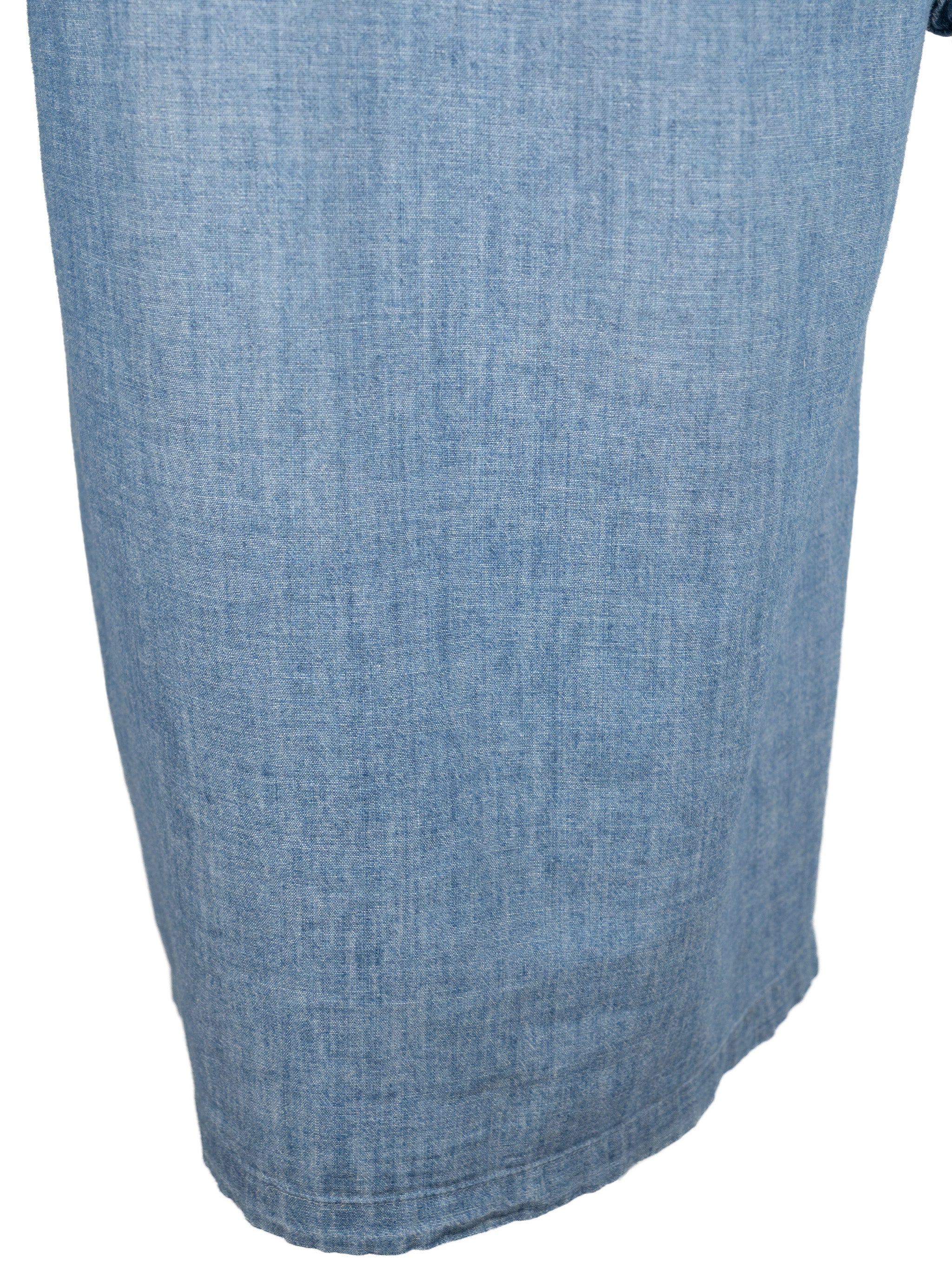 A.P.C. RUE MADAME DENIM LONG DRESS