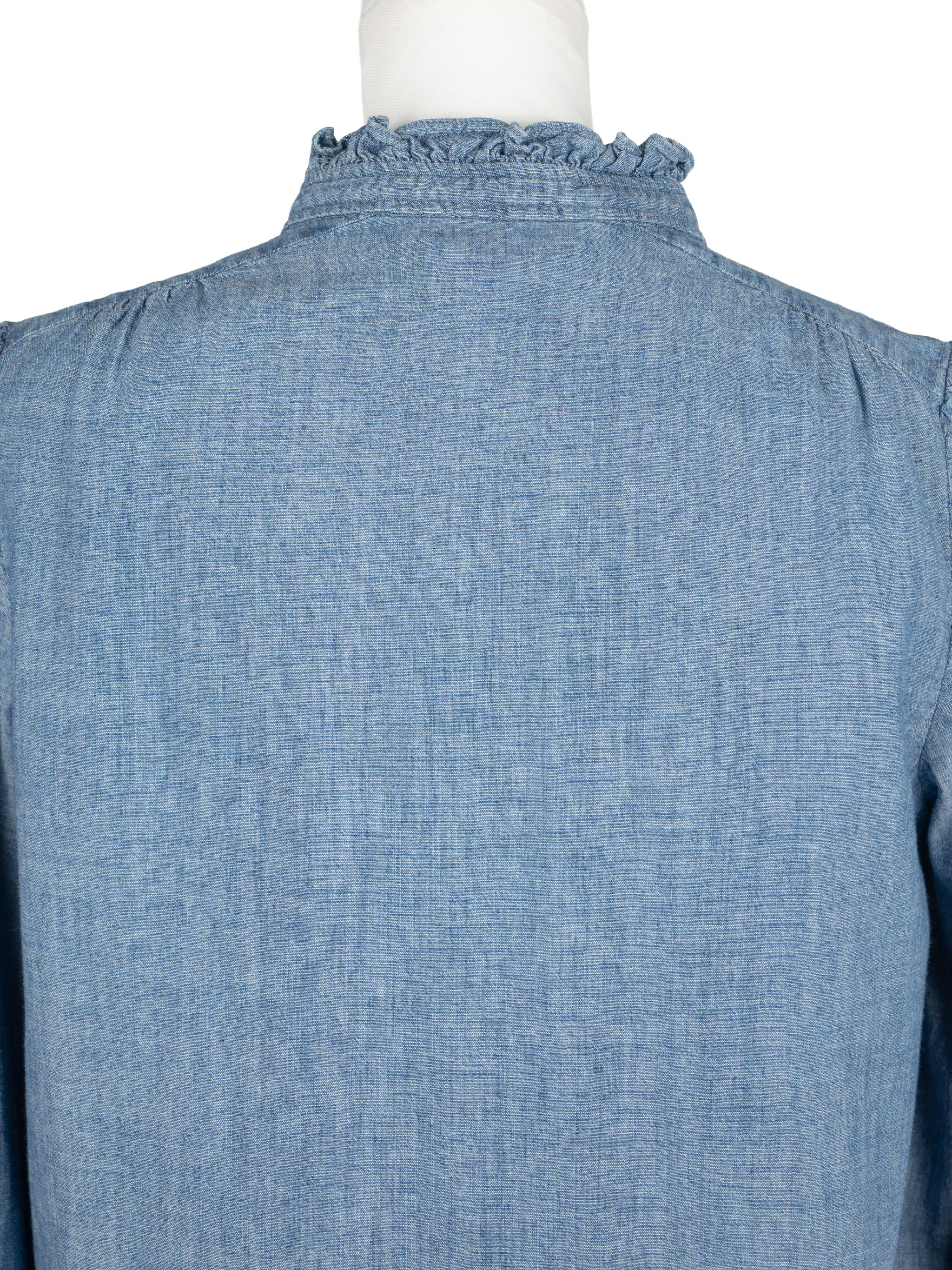 A.P.C. RUE MADAME DENIM LONG DRESS