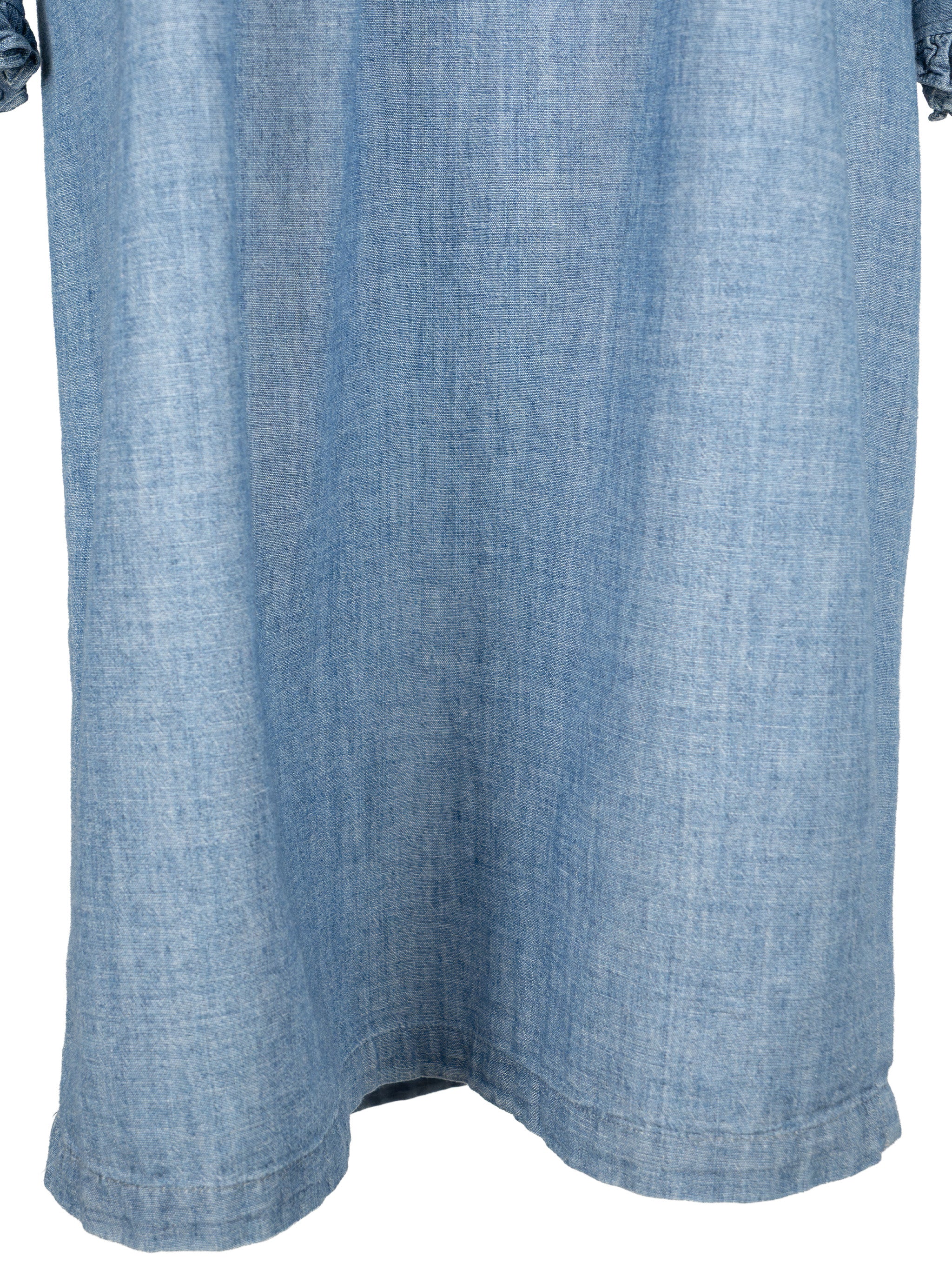 A.P.C. RUE MADAME DENIM LONG DRESS