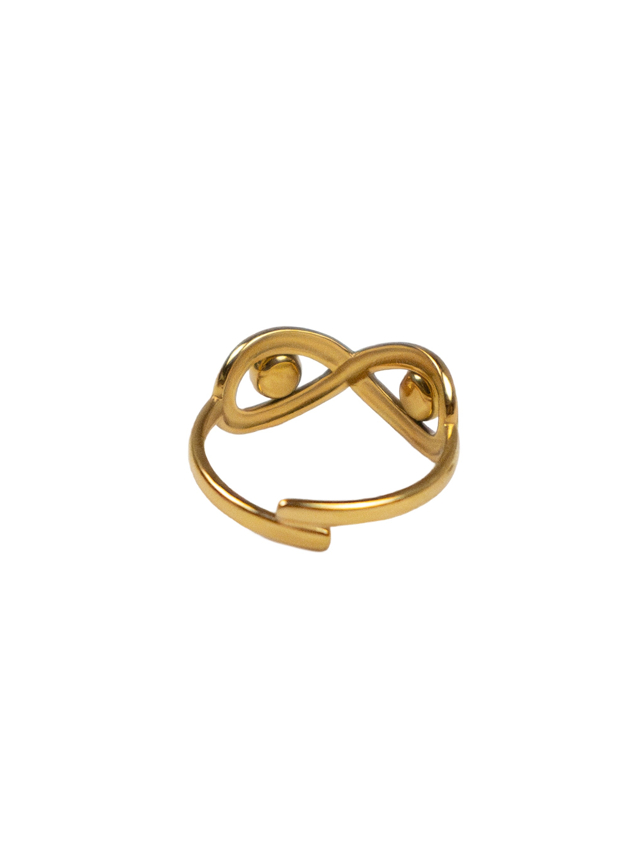 Intertwined Stone Ring