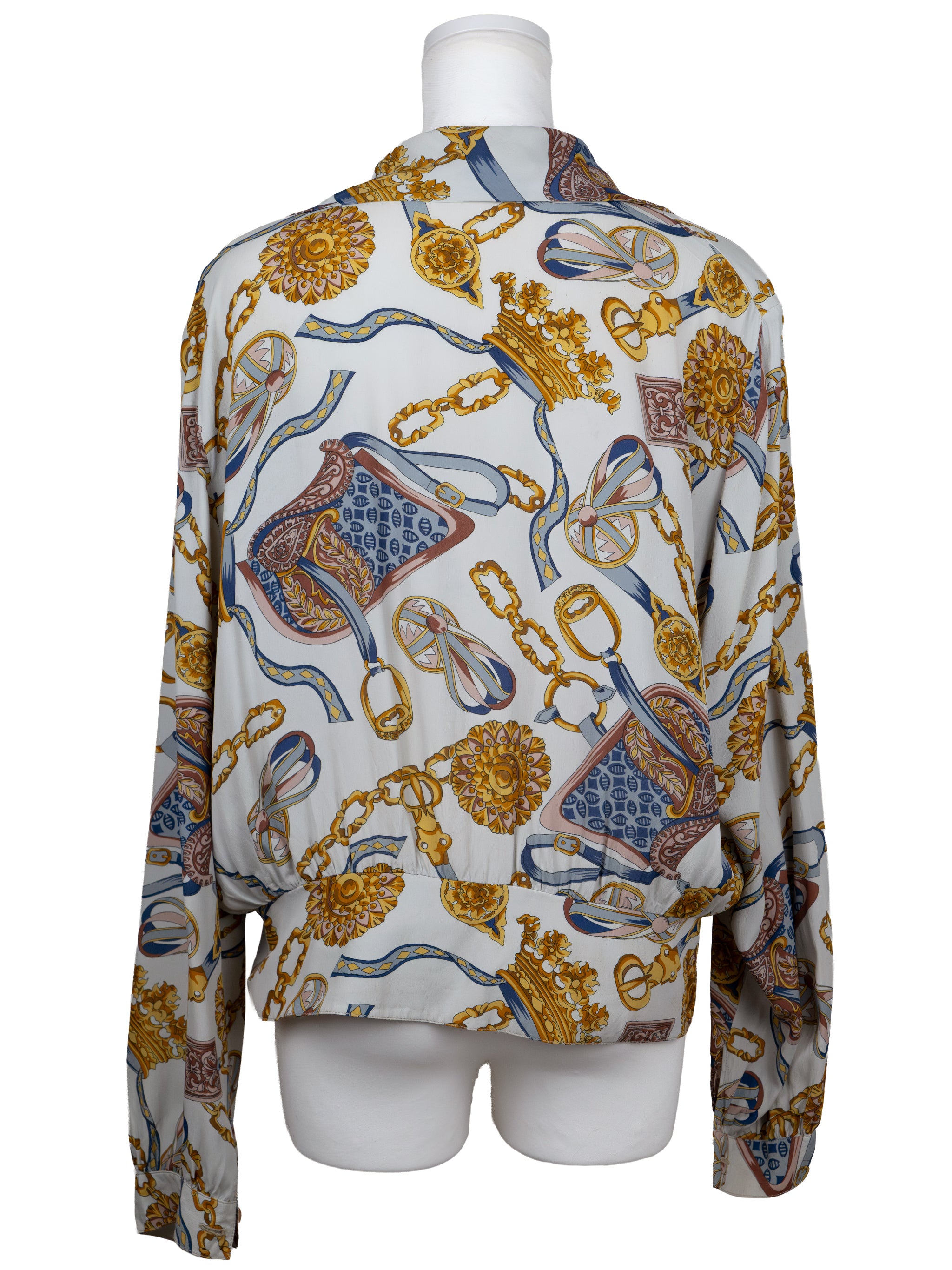 VINTAGE PRINT BLOUSE
