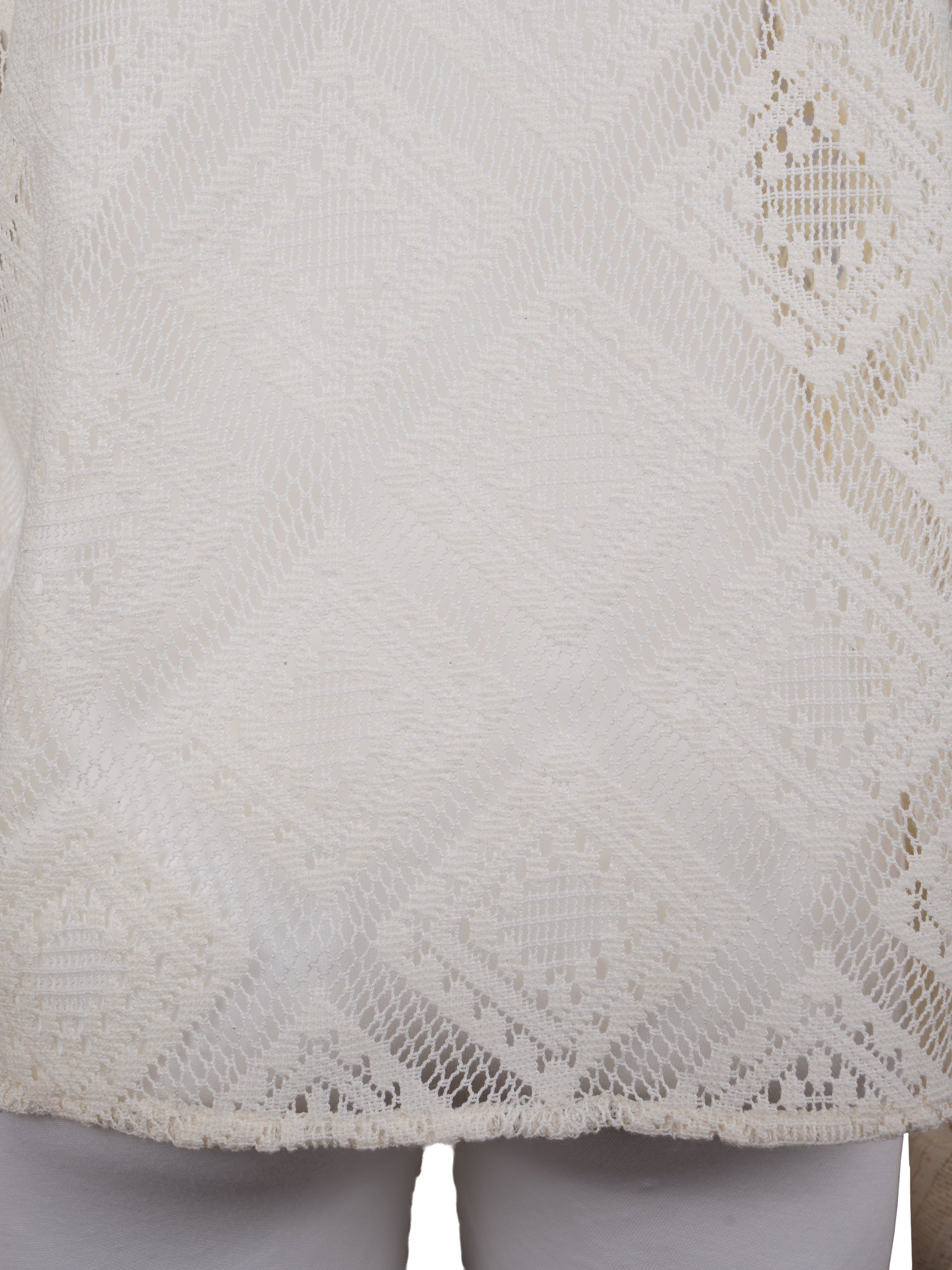 Square motif blouse
