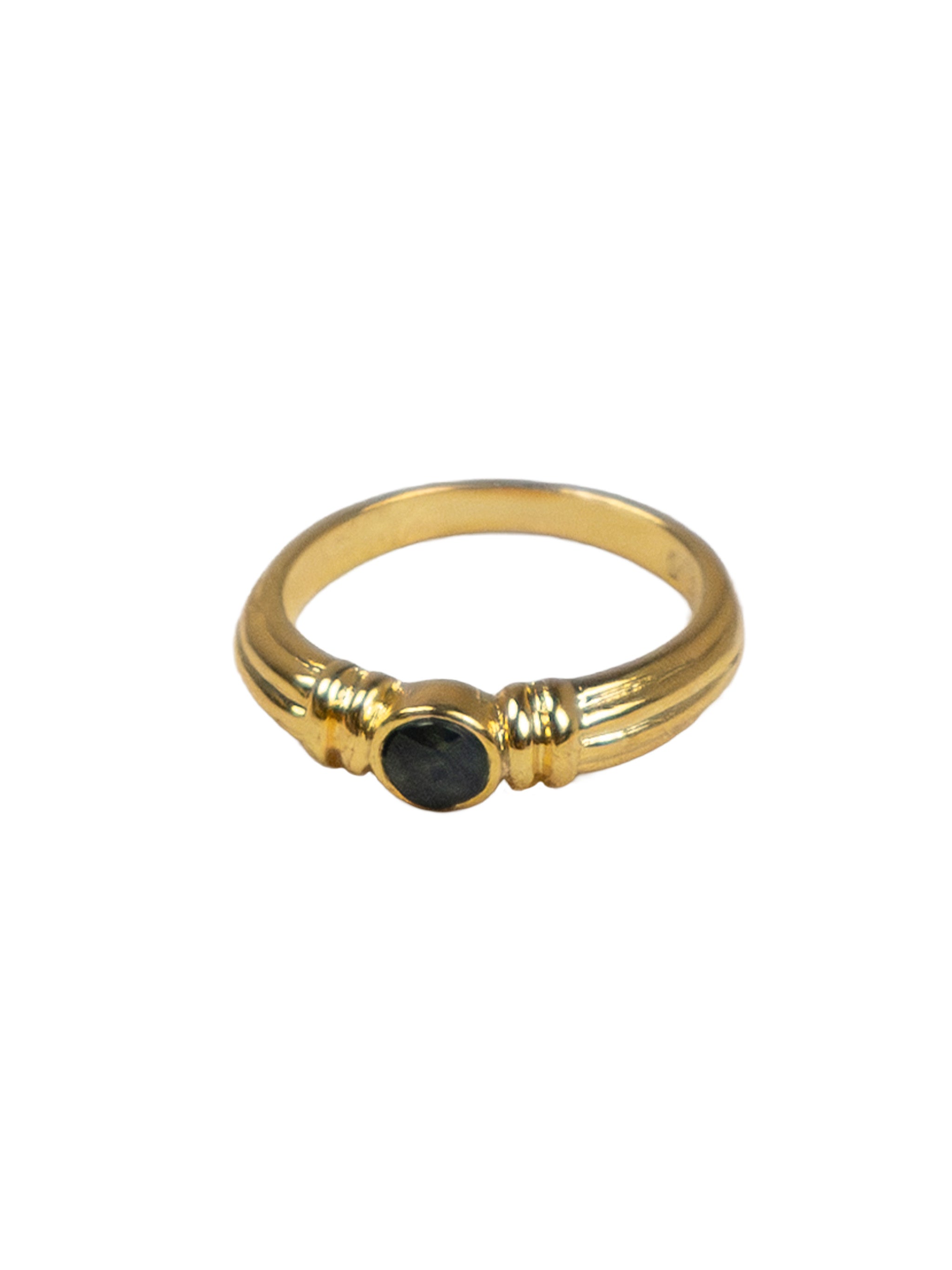 Midnight Gold Ring