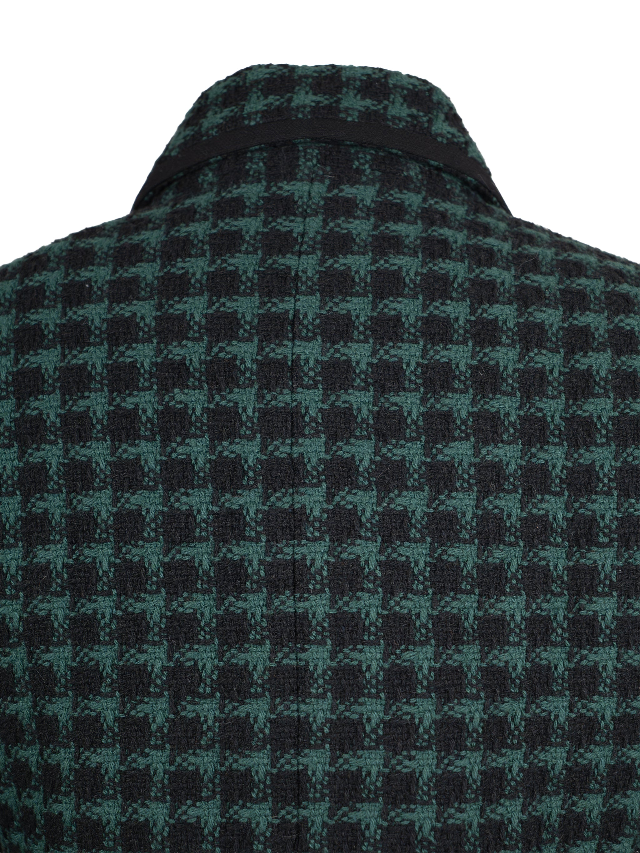 HOUNDSTOOTH TWEED JACKET