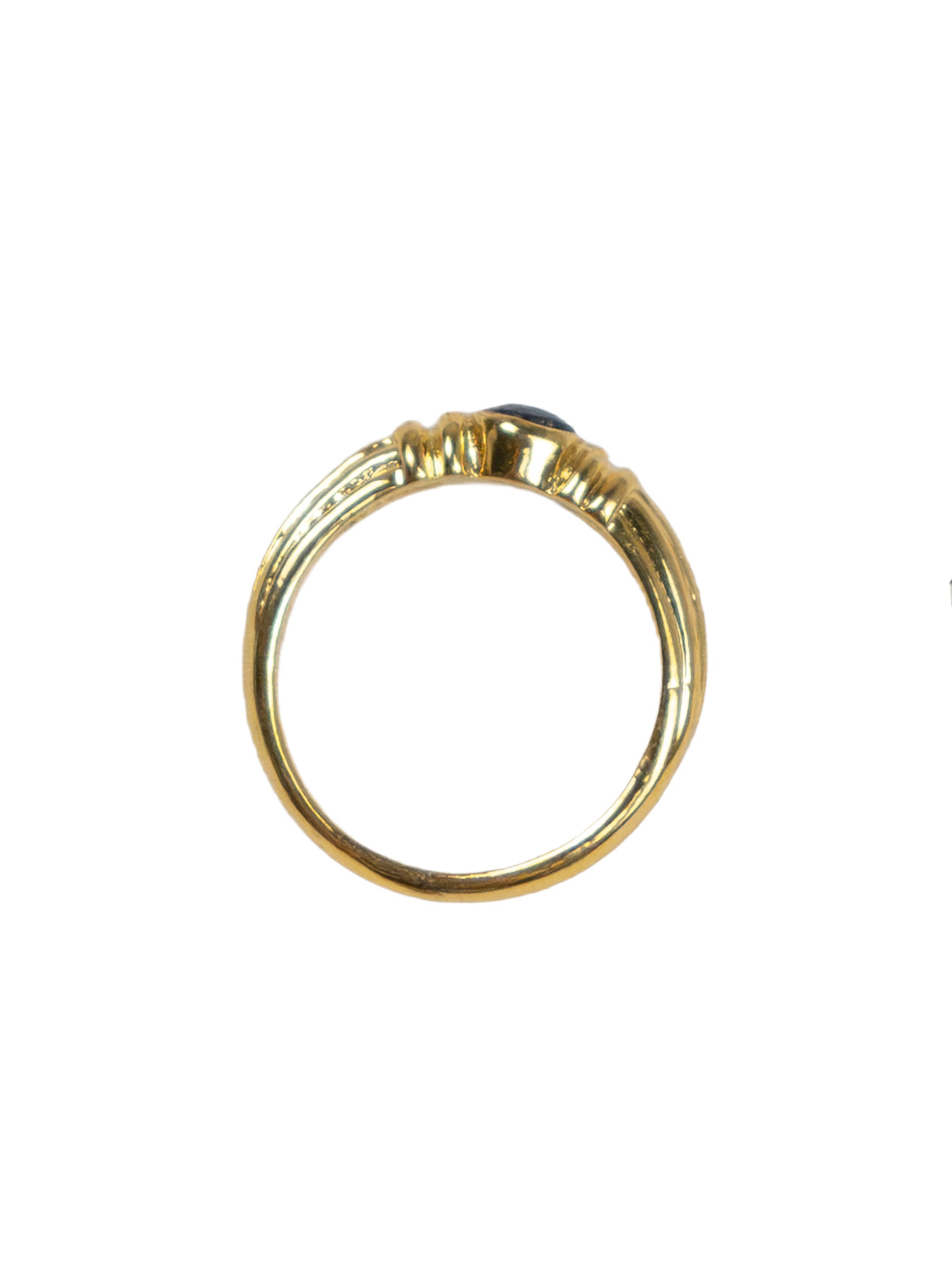 Midnight Gold Ring