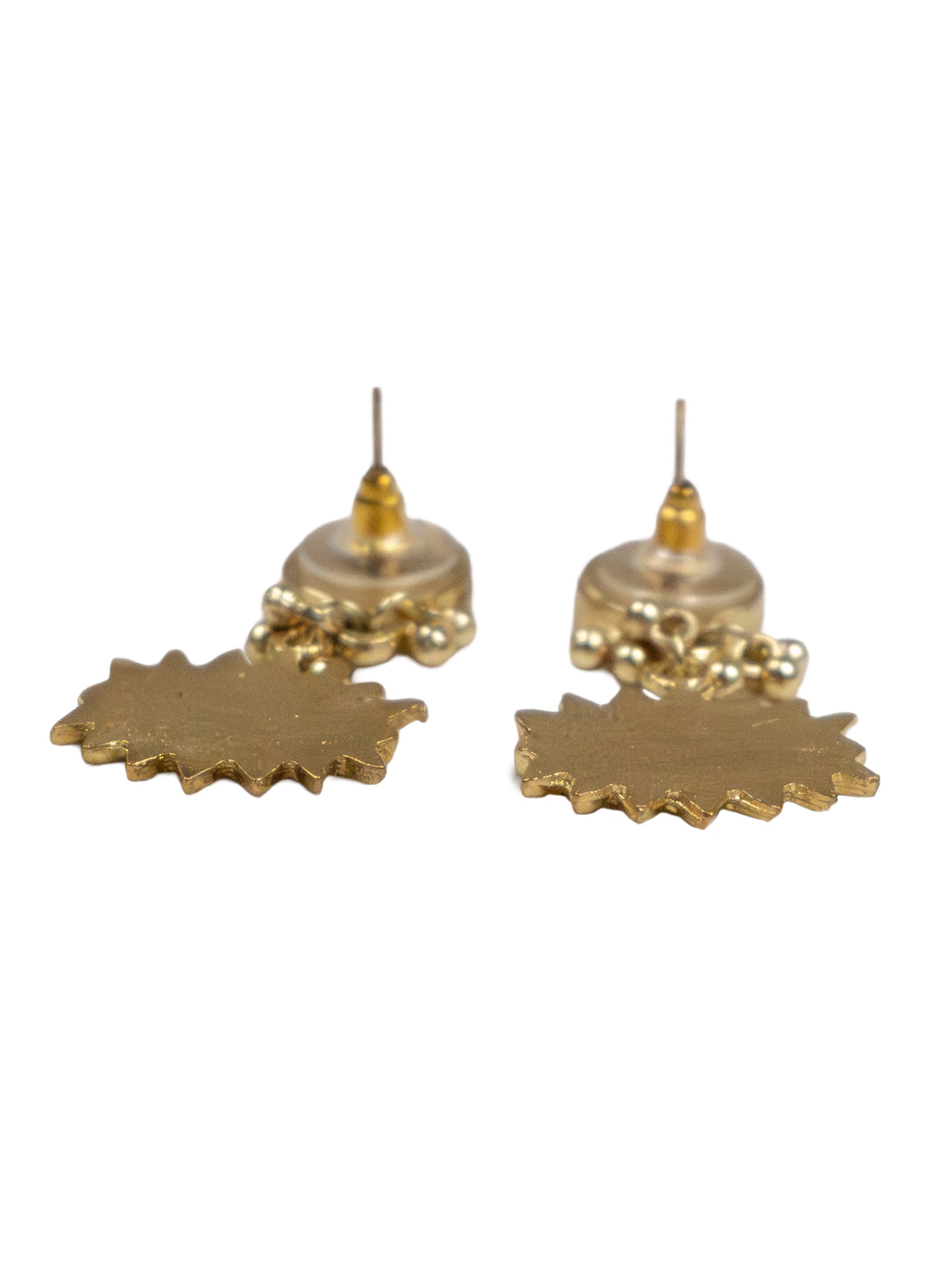 GOLDEN EYE EARRINGS