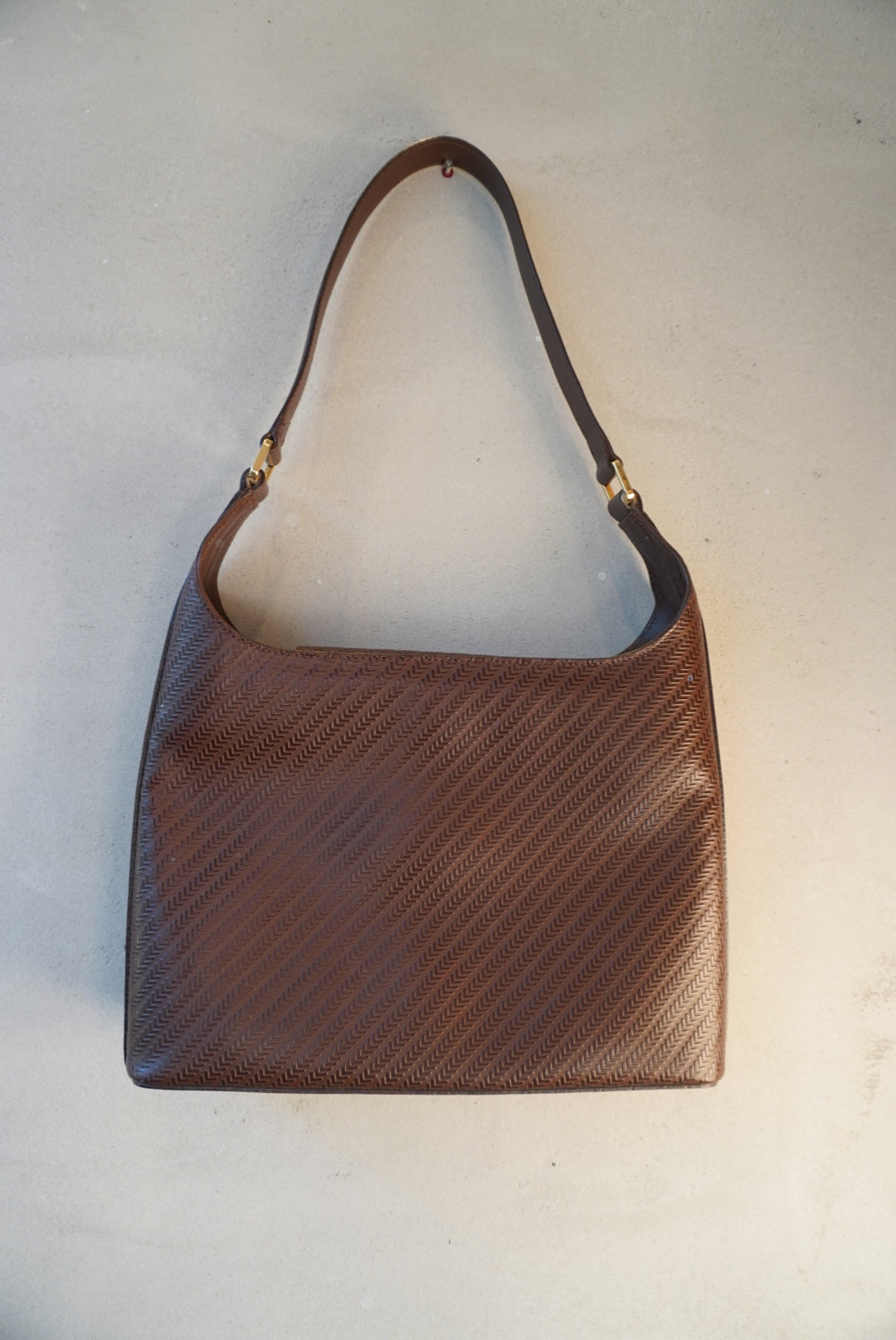 Brown shoulder bag