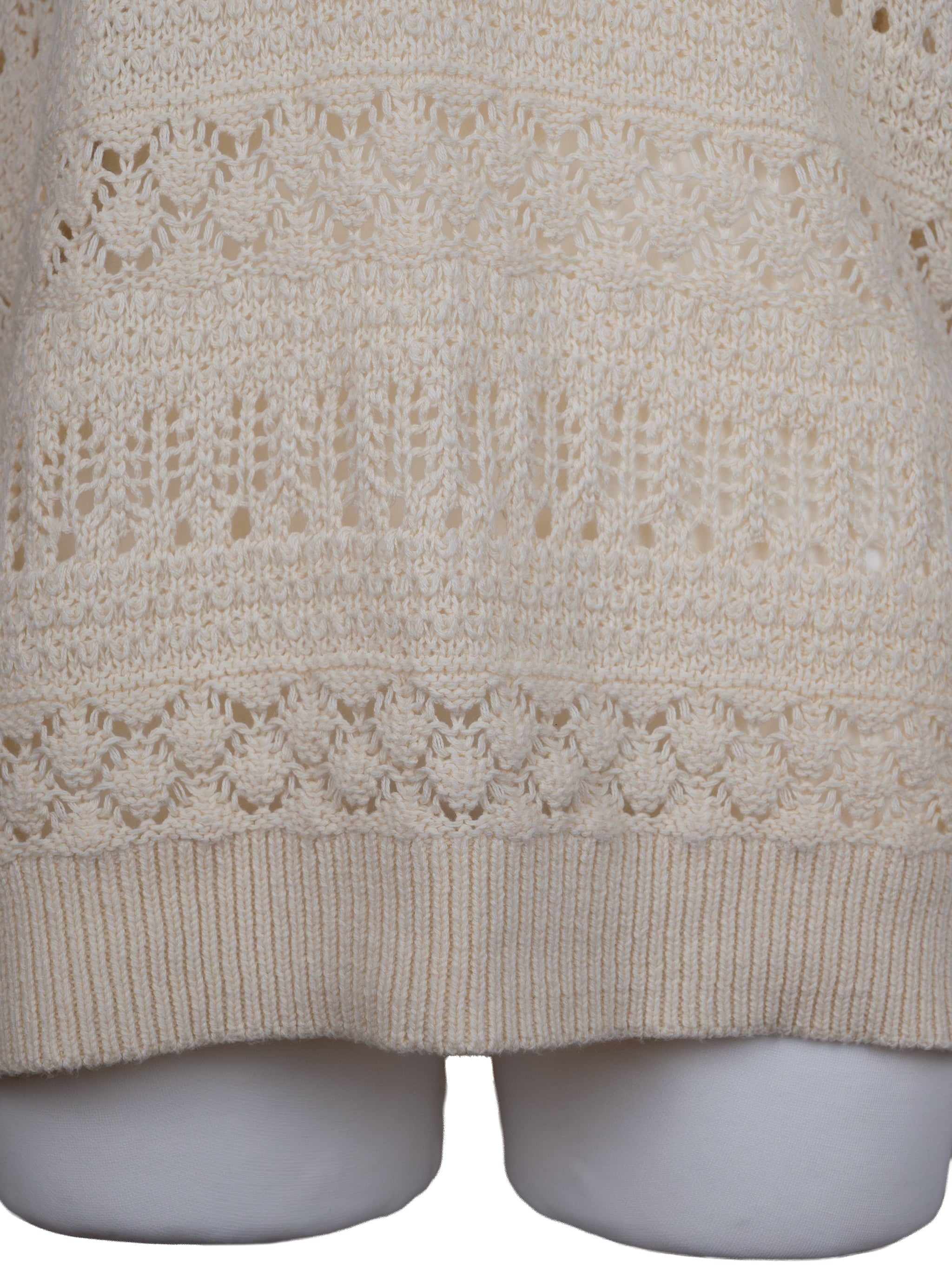 Knit strip tank top