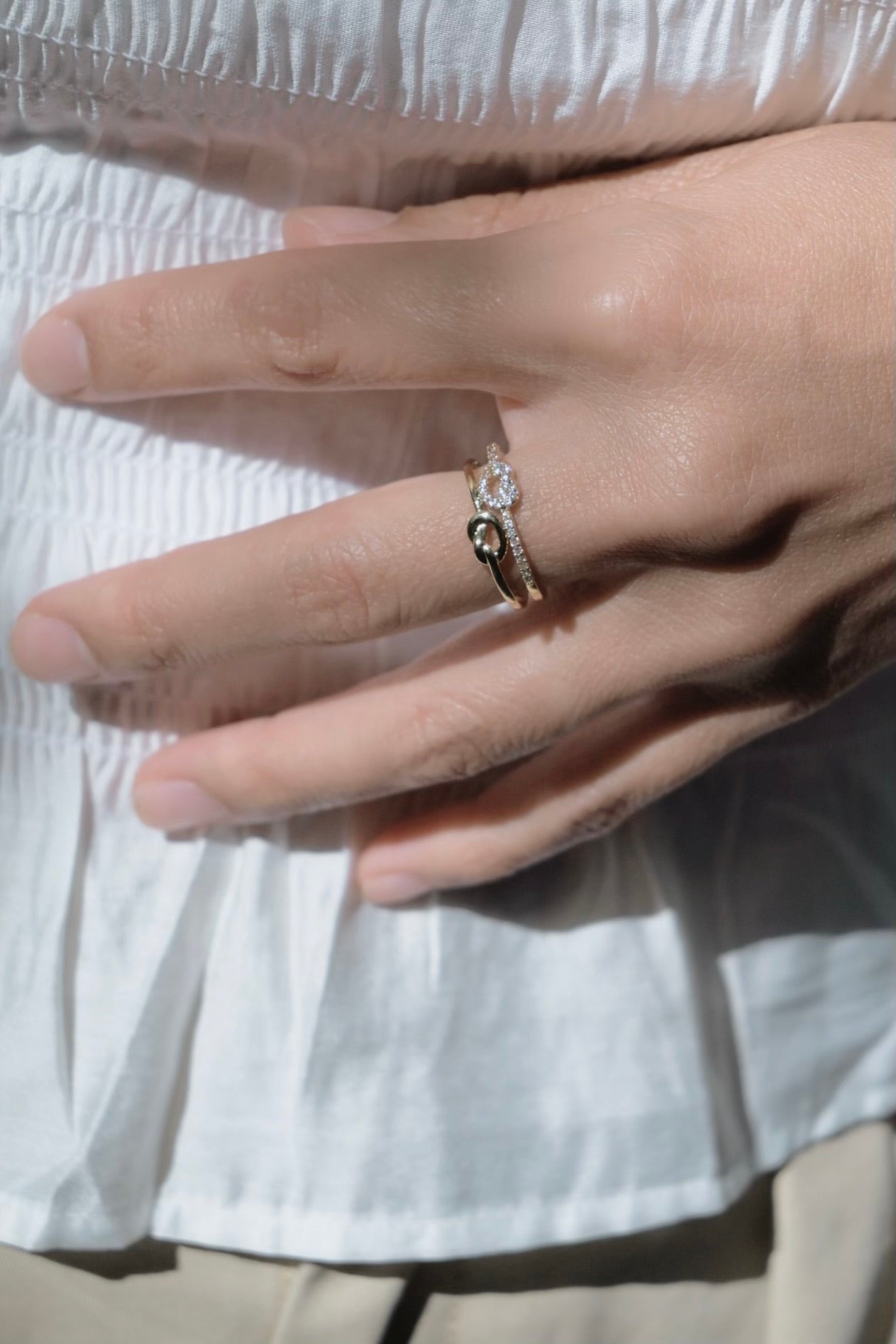 DOUBLE LINE CONTRAST RING