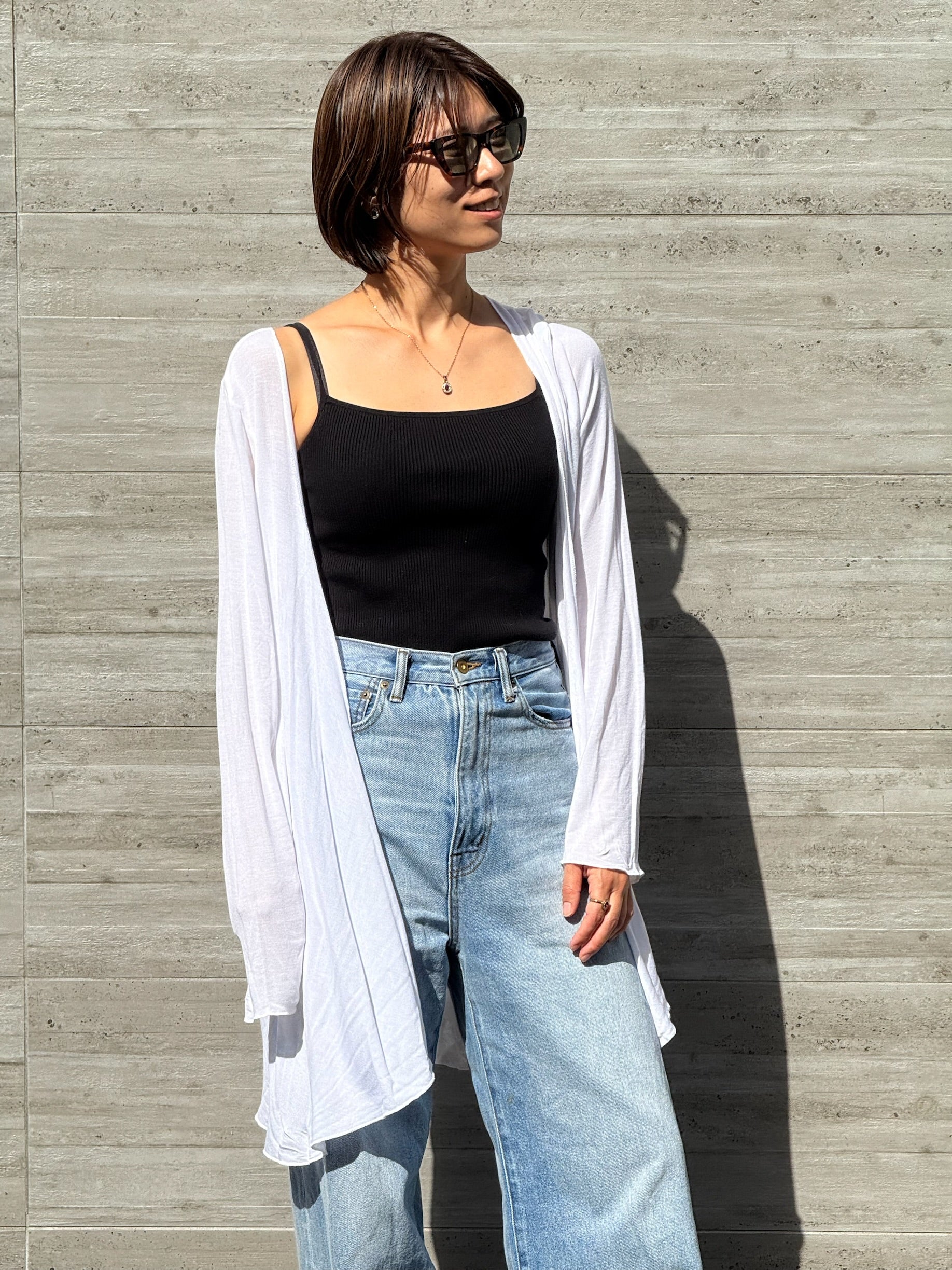 ÉCLAT BLANC VINTAGE CARDIGAN