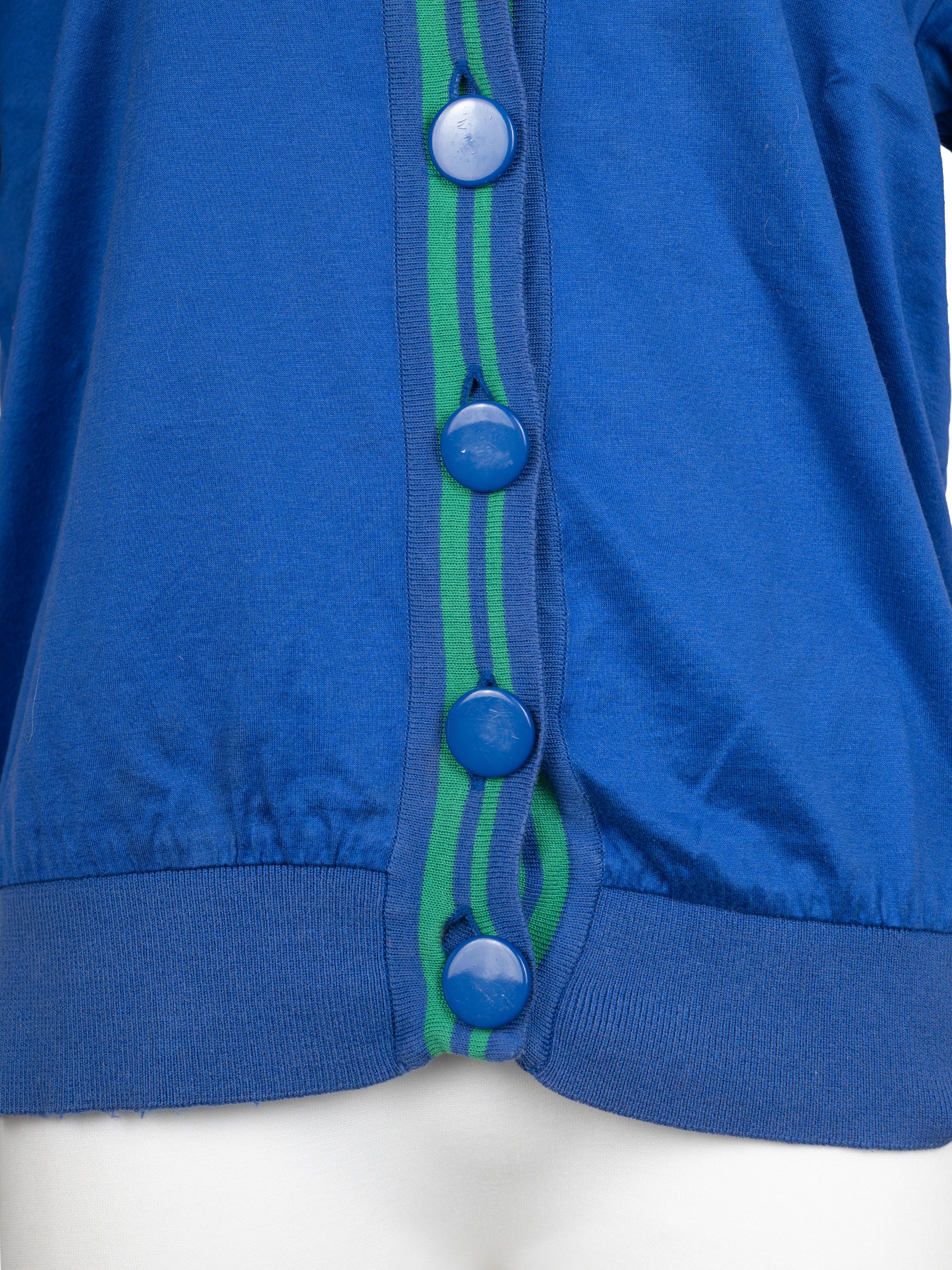 YVES SAINT LAURENT SHORT SLEEVE CARDIGAN
