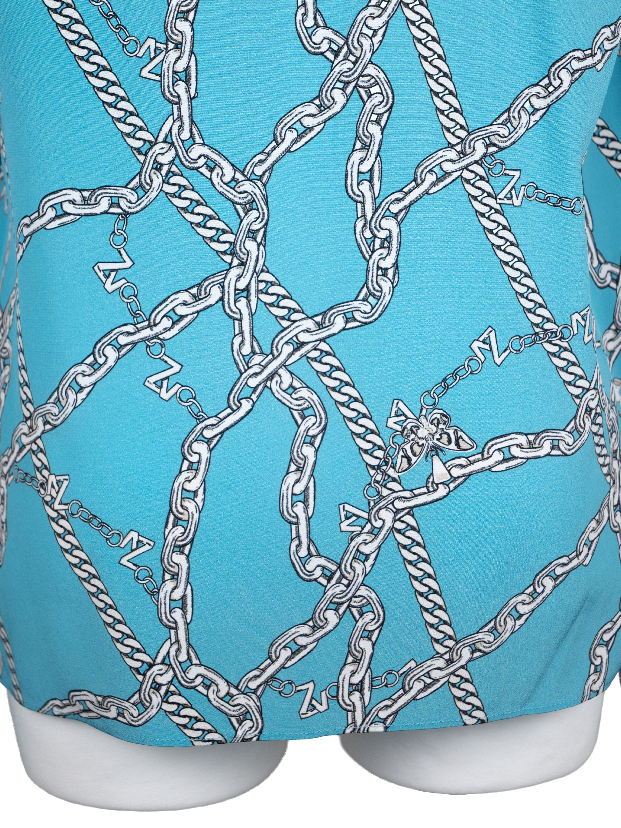 ZADIG & VOLTAIRE CHAIN PRINT SHIRT