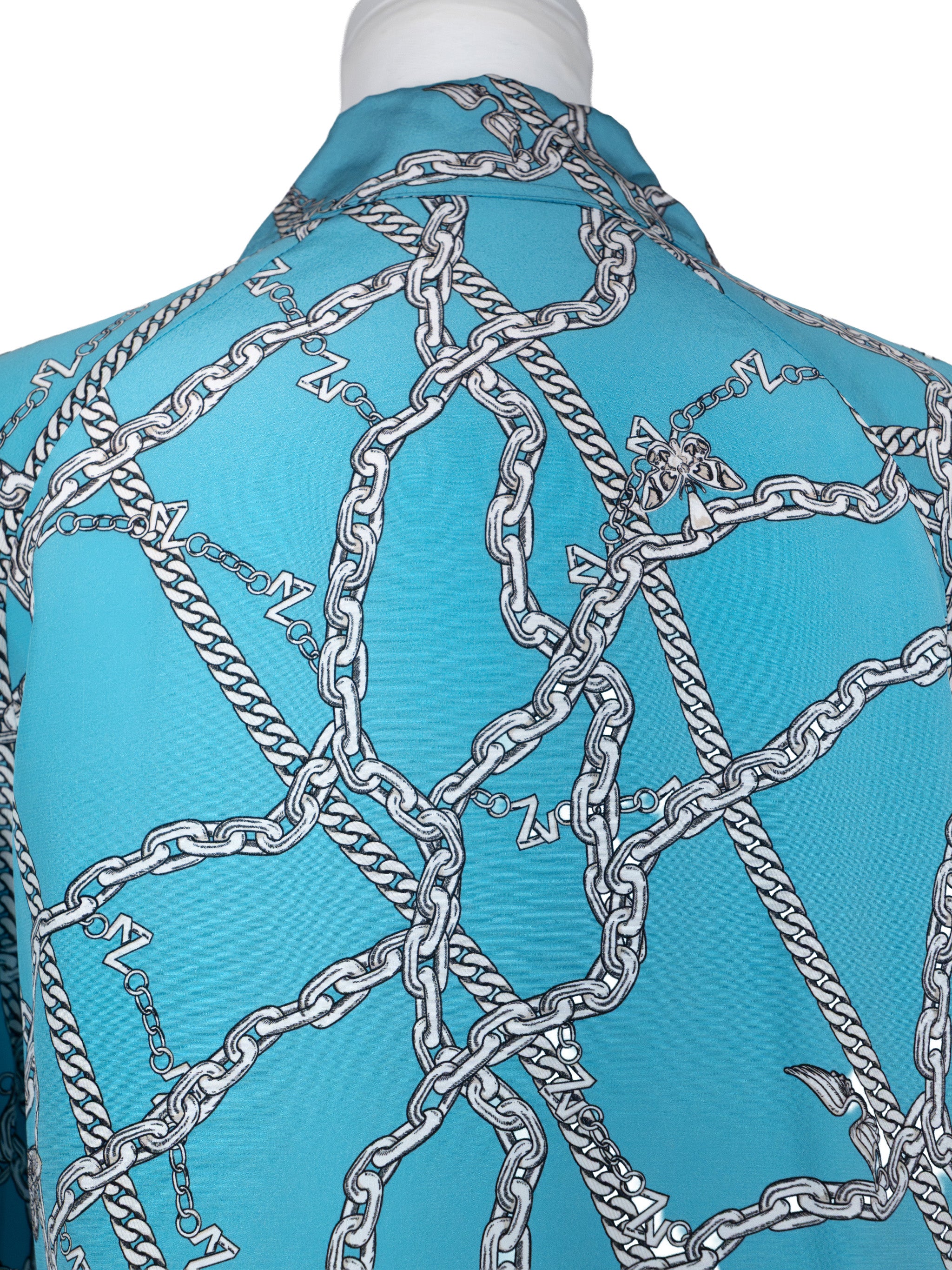ZADIG & VOLTAIRE CHAIN PRINT SHIRT